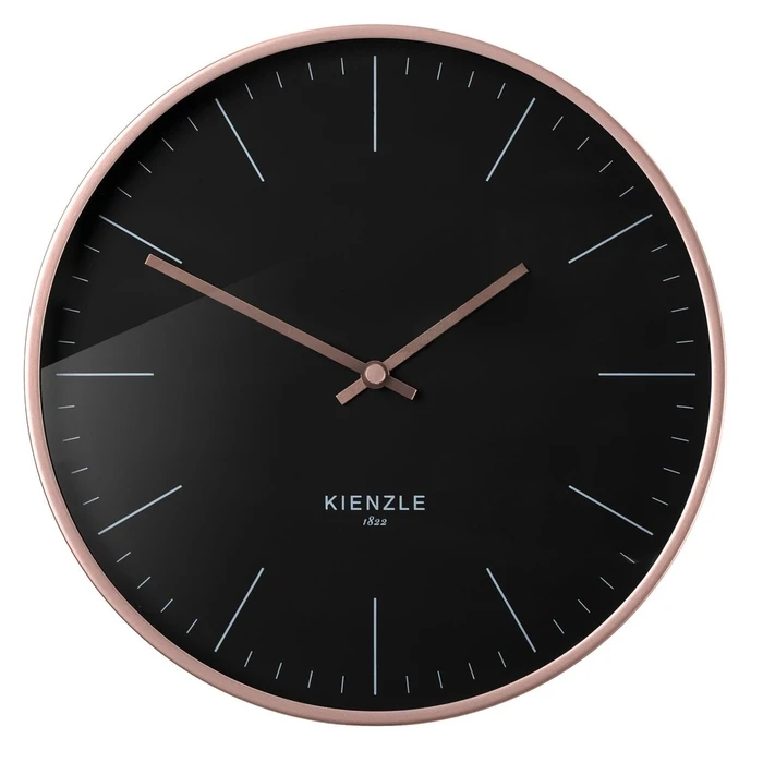 Ρολόι Τοίχου Kienzle DCF Radio-Control. Modern 25cm rose gold/blk.