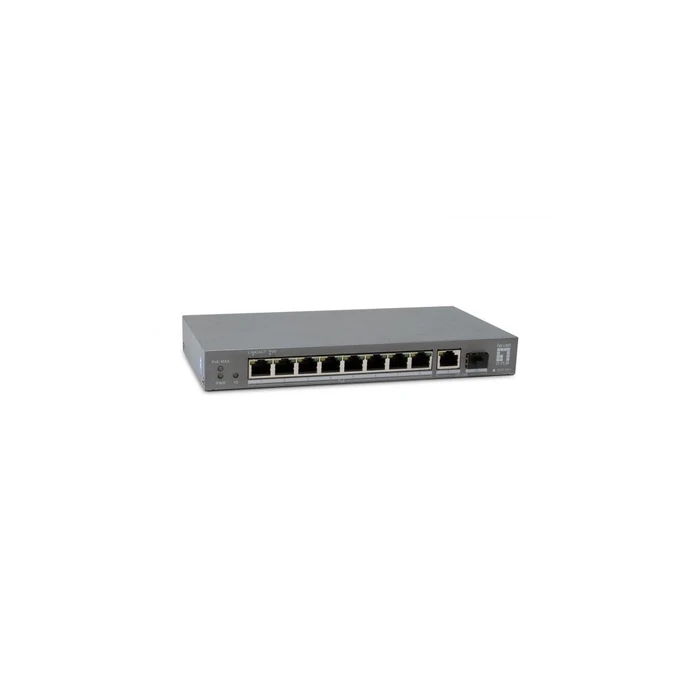 LevelOne GEP-1011 PoE+ 10-port Gigabit Unmanaged Switch (8x PoE+/1x GE/1x SFP) 120W