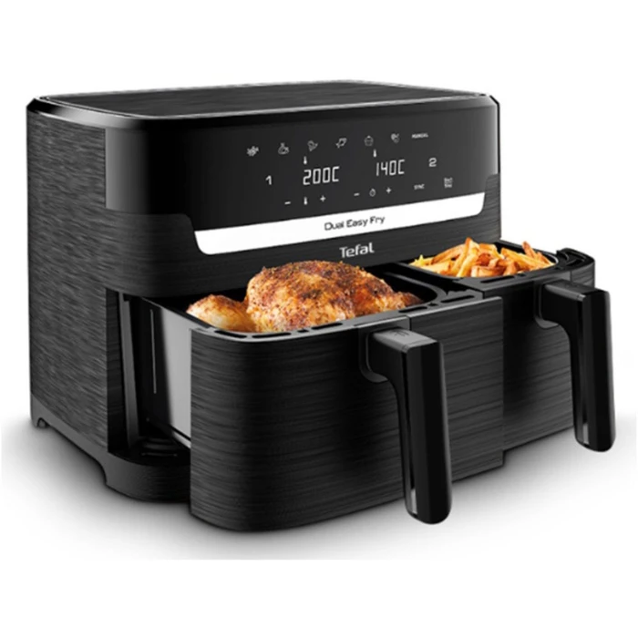 Air Fryer Tefal EY 901 N Dual Easy Fry Essential