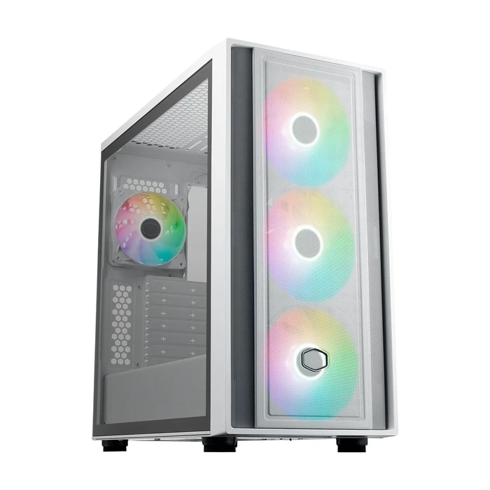 Κουτί Η/Υ Cooler Master MasterBox 600 - TG/EATX/back-connect Wit