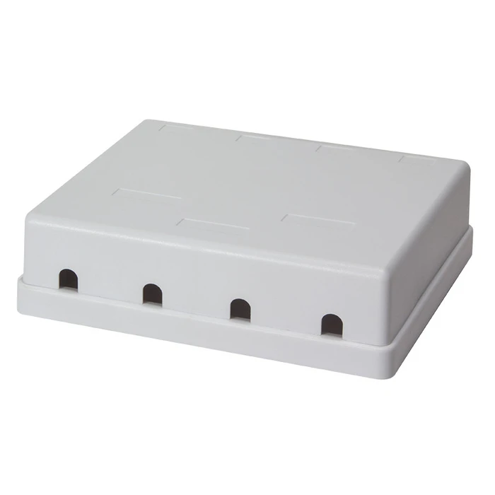 Πρίζα Δικτύου Logilink TOE Keystone Surface Mount Box 4 ports UTP