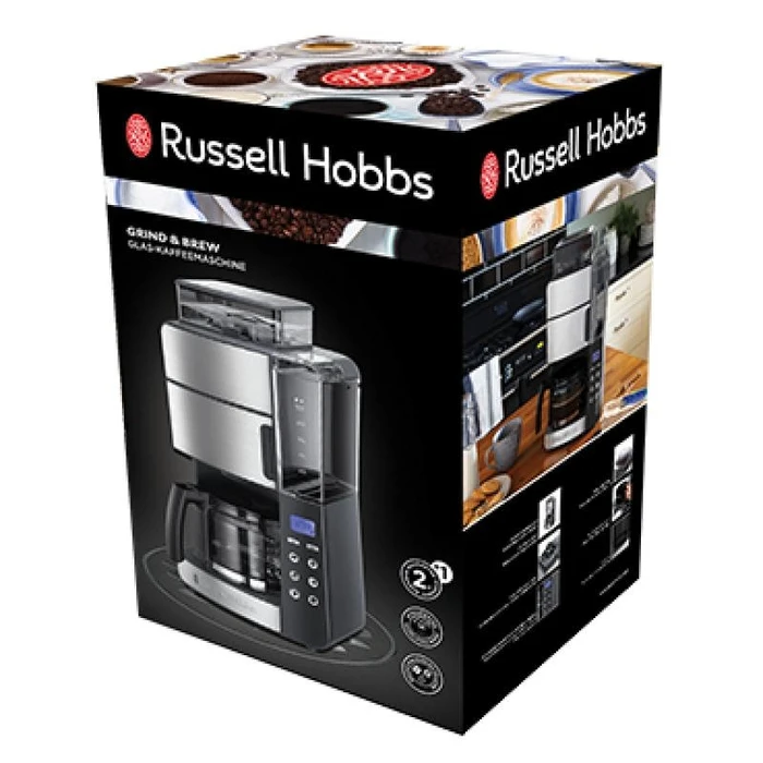 Καφετιέρα Γαλλικού Russell Hobbs Grind & Brew Silver 25610-56 2561056 (25610-56)