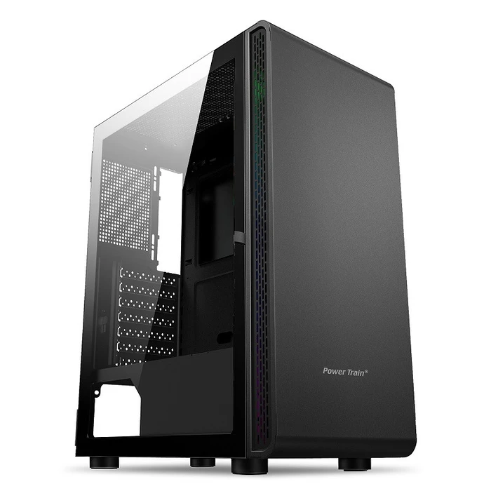 Κουτί Η/Υ Power Train GC360510B - TG/USB3.0/Midi/ATX/Black
