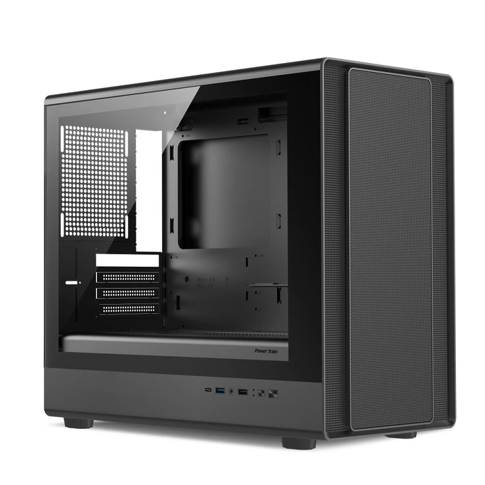 Κουτί Η/Υ Power Train GC361030B - TG/USB3.0/Midi/µATX/Black