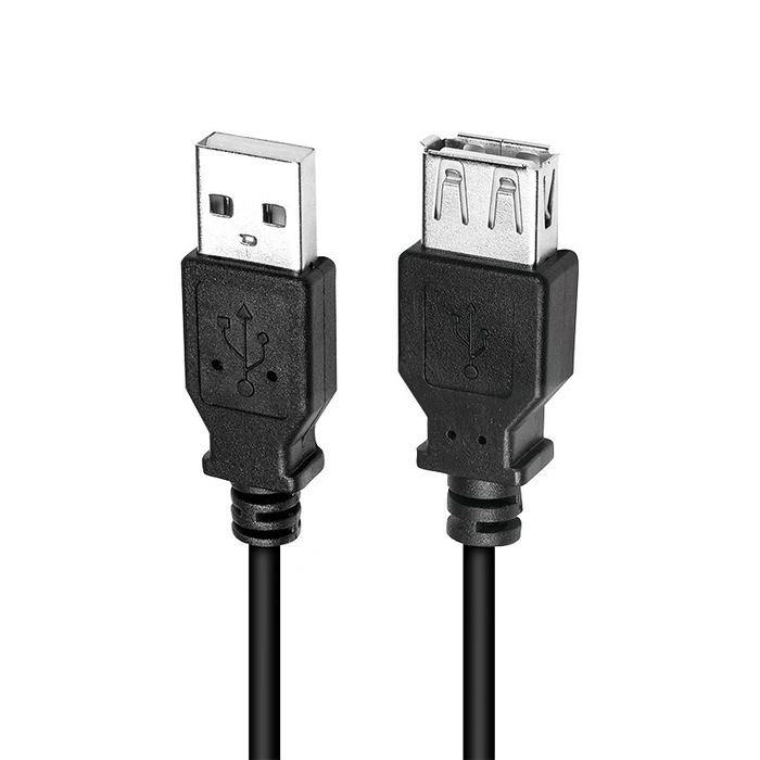 Καλώδιο USB-A Logilink 2.0 (M) --> (F) 5.00m Extension Black