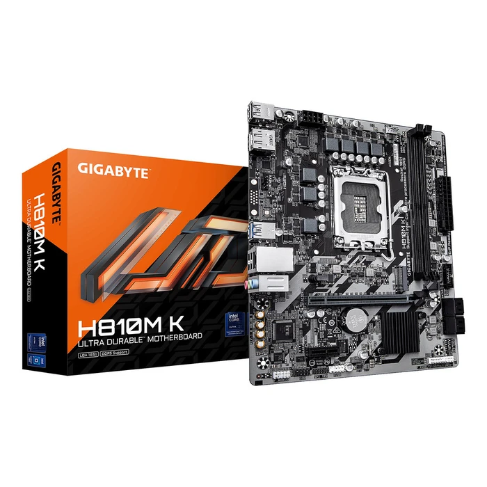 Motherboard Gigabyte 1851 H810M K - DDR5/M.2/DP/HDMI/µATX