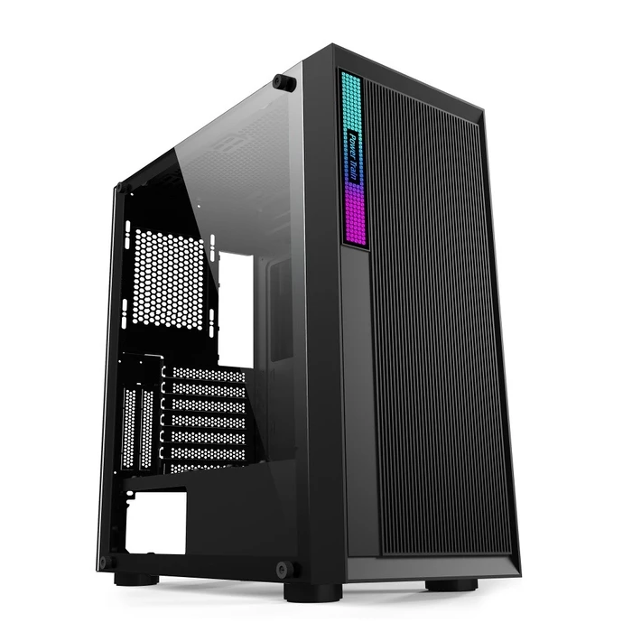 Κουτί Η/Υ Power Train GC361010B - TG/USB3.0/Midi/ATX/Black