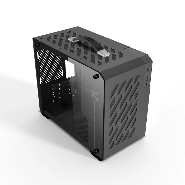 Κουτί Η/Υ Power Train GC361110B - TG/USB3.0/Midi/µATX/Black