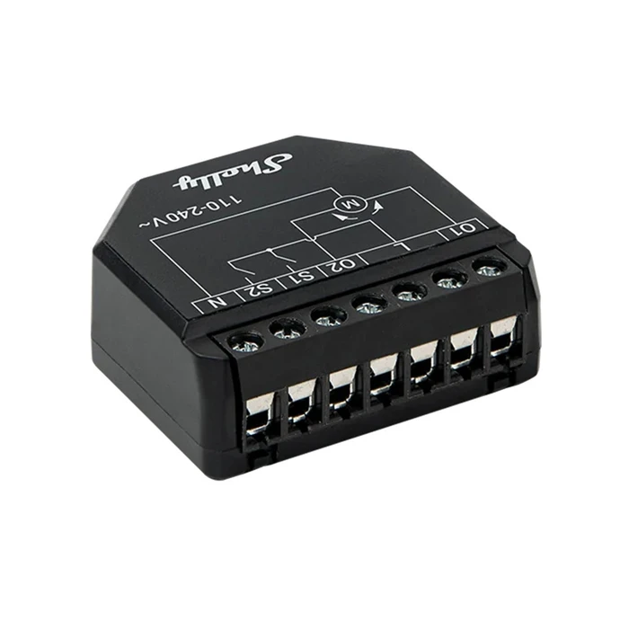 Shelly Shutter Έξυπνος Διακόπτης Ρολών Wi‑Fi, Bluetooth & RF 16A