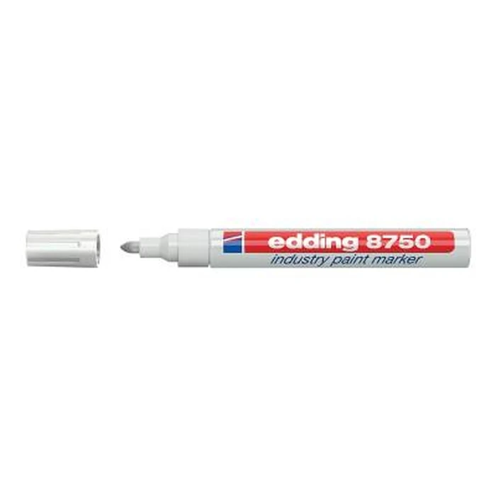 Μαρκαδόρος Edding 8750 industry paint White – Marker 4-8750049