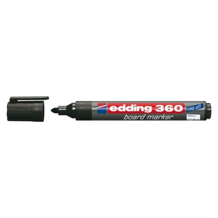 Μαρκαδόρος Edding 360 Board Marker Black (4-360001)