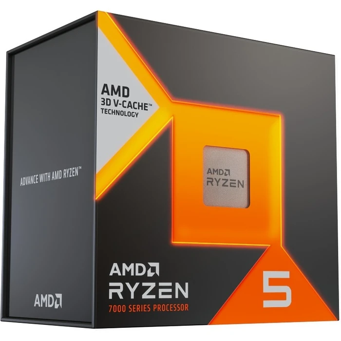 Επεξεργαστής AMD AM5 Ryzen 5 7500X3D WOF 4,5 GHz 6xCore 102MB