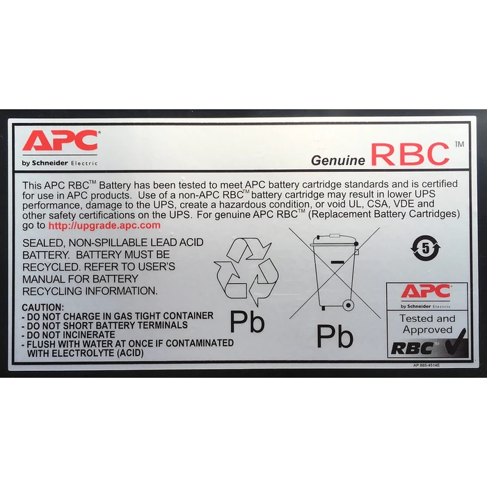 Μπαταρία UPS APC OEM MM-43-BP alternativ zu RBC43