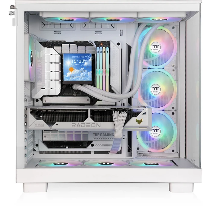 Κουτί Υπολογιστή Thermaltake Midi View 380 XL WS ARGB Snow White