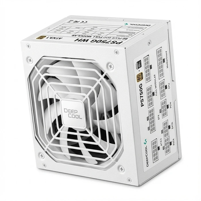 Τροφοδοτικό 750W Deepcool PS750G WH SFX ATX3.1 Full Modular 80 Plus Gold White