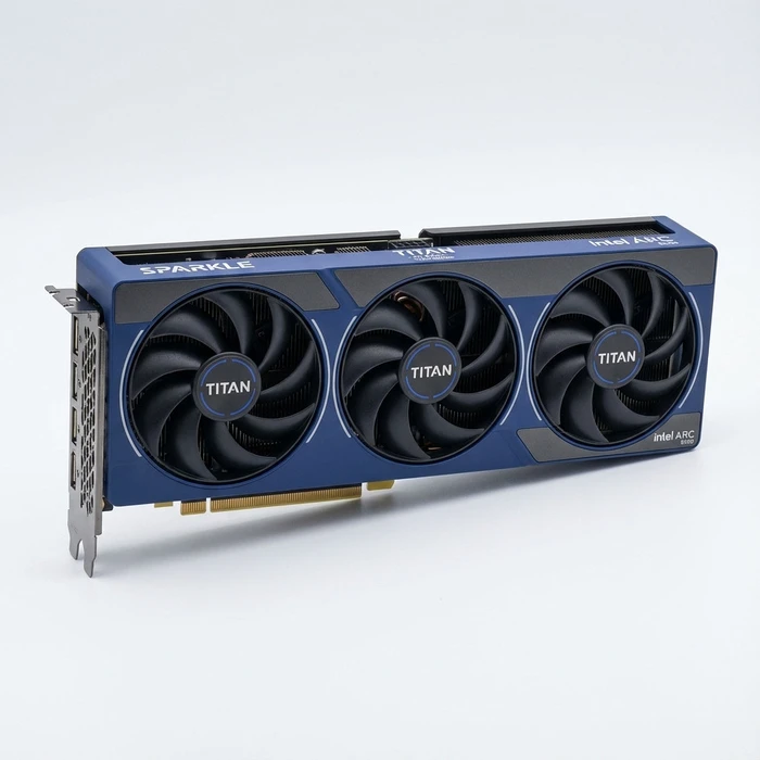 Κάρτα Γραφικών SparkleB580 12GB Intel Arc Titan Nox OC GDDR6 3 Fan