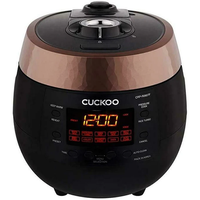 Βραστήρας Ρυζιού Cuckoo CRP-R0607F 1.08L 890W Black, Brown
