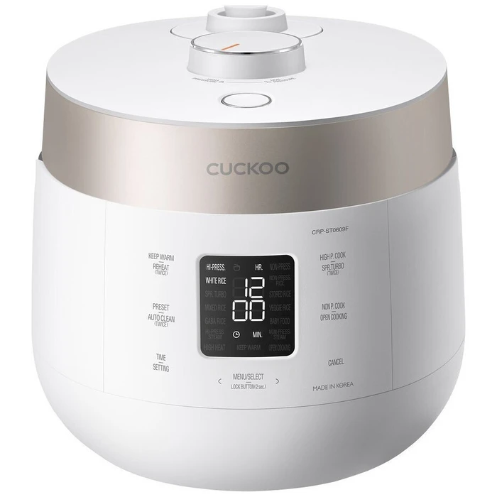 Βραστήρας Ρυζιού Cuckoo CRP-ST0609F 1.08L 880W Champagne, White