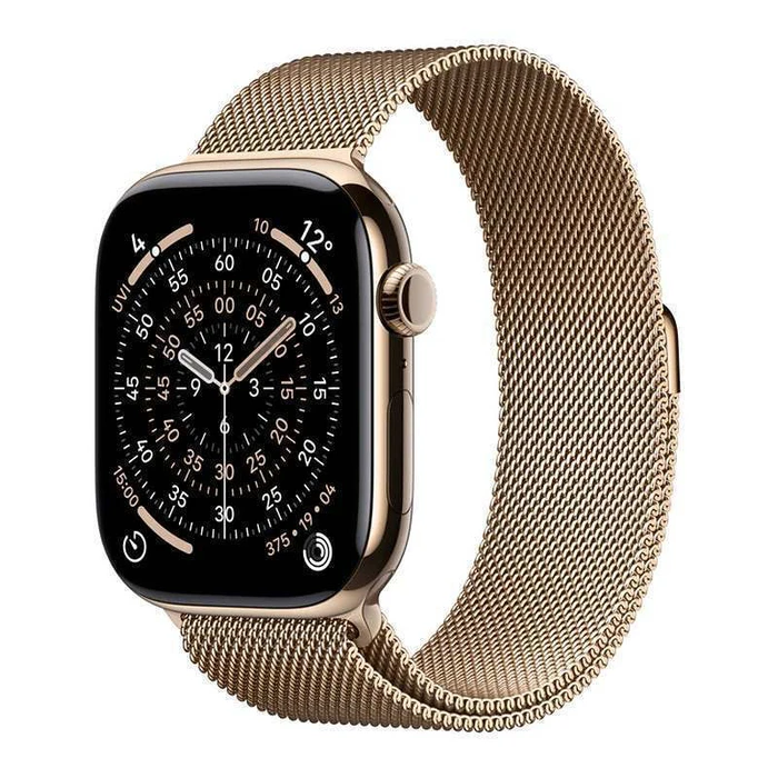Smartwatch Apple Watch Series 11 GPS + Cellular 46mm Gold Titanium with Gold Milanese - M/L