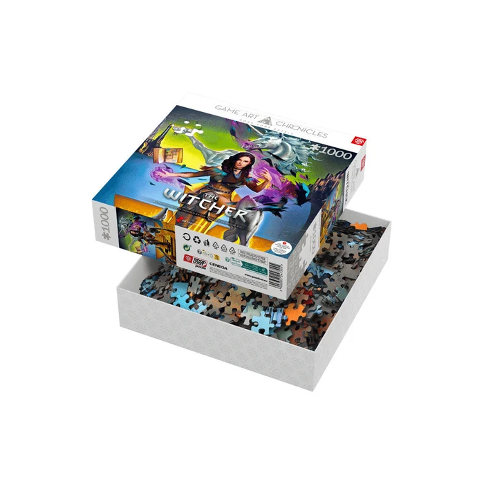 Παζλ Cenega Good Loot Game Art Chronicles: The Witcher Yennefer & Salvador Dali (1000 elements)