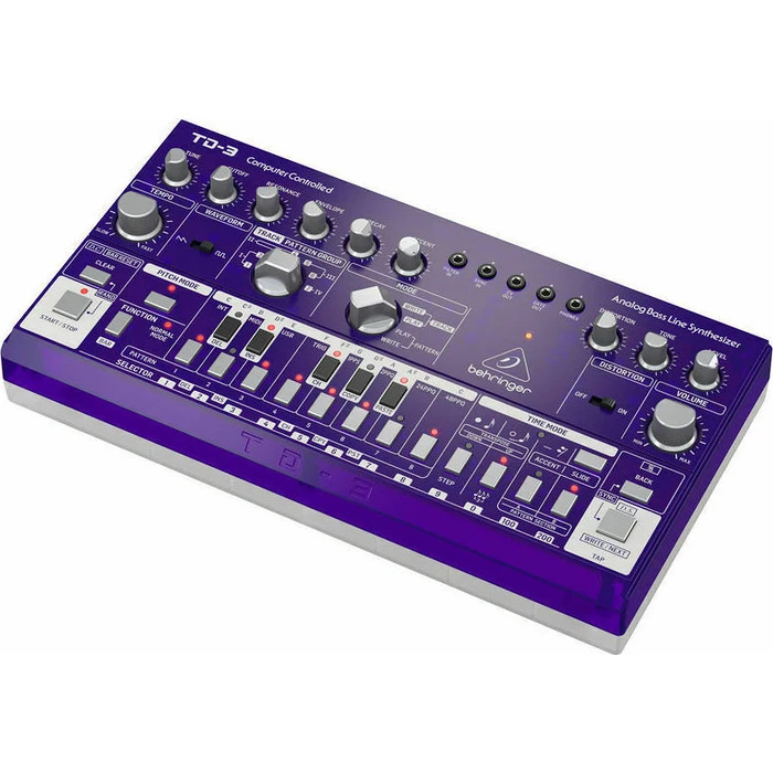 Συνθεσάιζερ Behringer TD-3-GP purple bass line