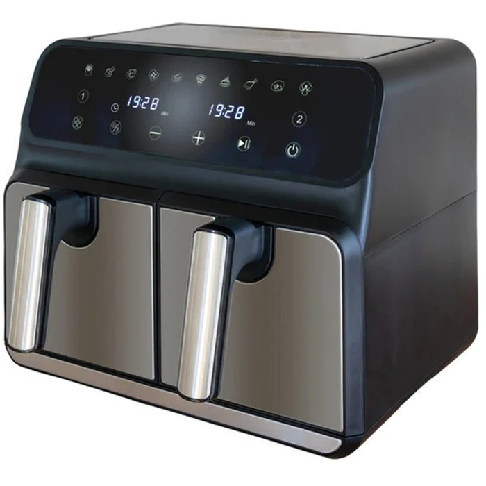 Air Fryer Unold 58685 Double 8L 1700W Hot Black, Grey