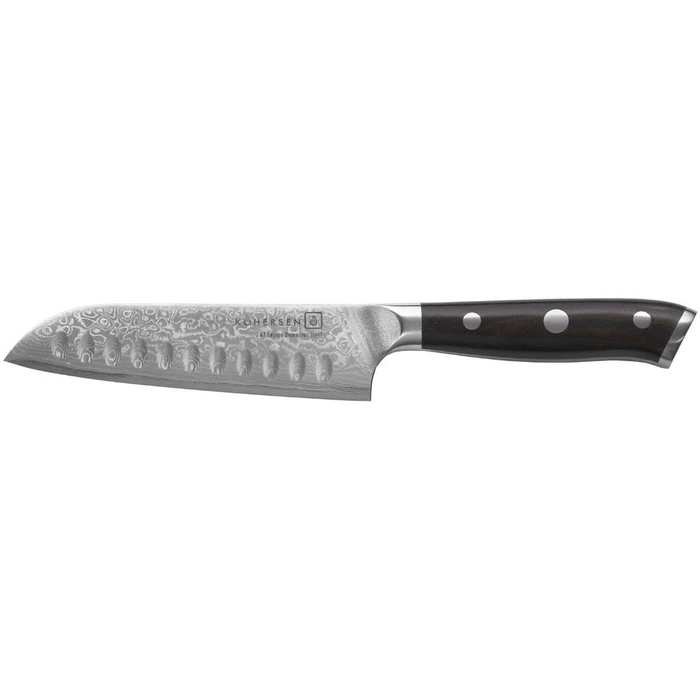 Μαχαίρι Kohersen Elegance Ebony Wood Santoku Damascus steel 12.7 cm