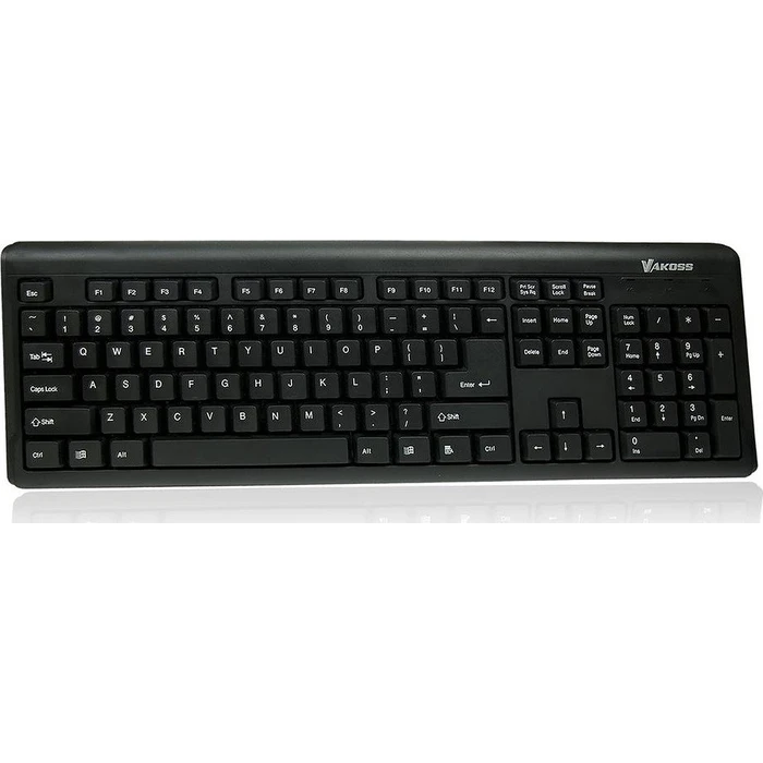 Πληκτρολόγιο Ενσύρματο Vakoss TK-103PK USB Black
