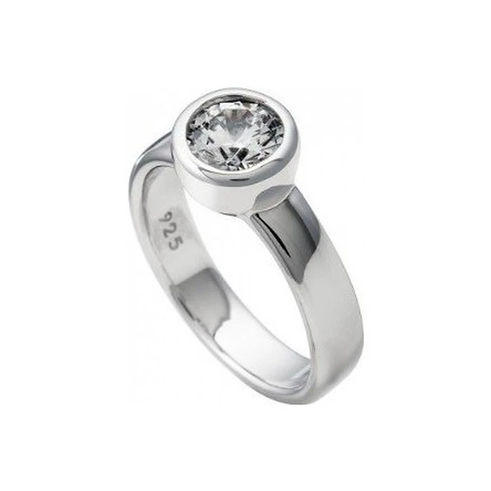 Γυναικείο Δαχτυλίδι Diamonfire 6112301082160 (16) από Ασήμι Grey