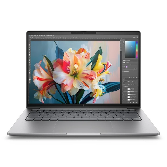 Laptop HP 14" ZBook 8 G1i Intel Core Ultra 7 255H 16GB 512GB SSD NVIDIA RTX 500 Ada W11Pro AI Silver (A3ZW6ET)