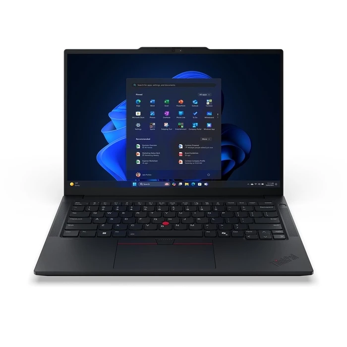 Laptop Lenovo 14" ThinkPad E14 Gen 7 Intel Core Ultra 7 255H 16GB 512GB SSD W11Pro English Black (21SX007MPB)