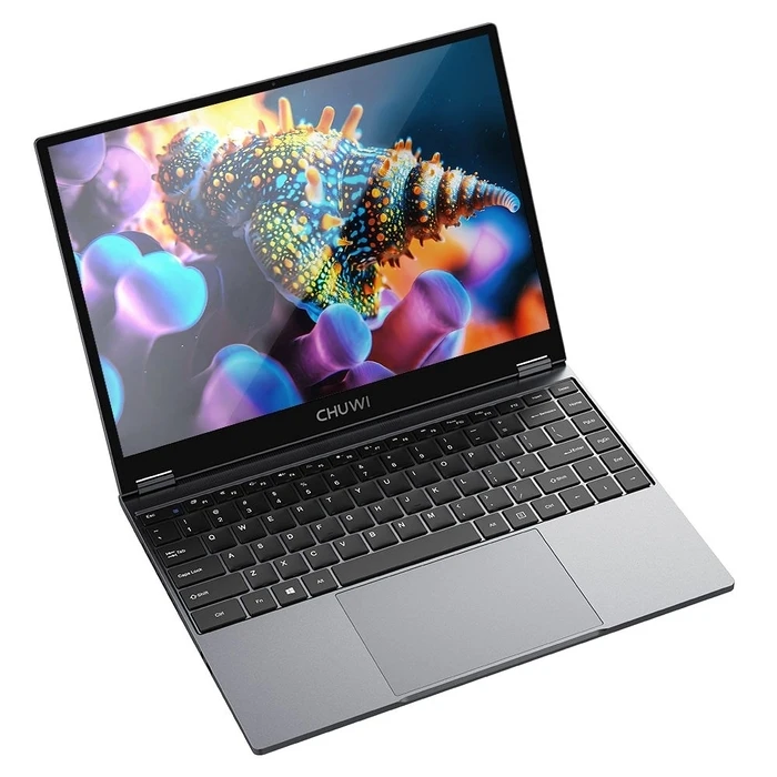 Laptop Chuwi 13.5" FreeBook 2025 N150 16GB/SSD 512GB/BT/BLKB/x360/Win 11 Iron Grey (Freebook 2025)