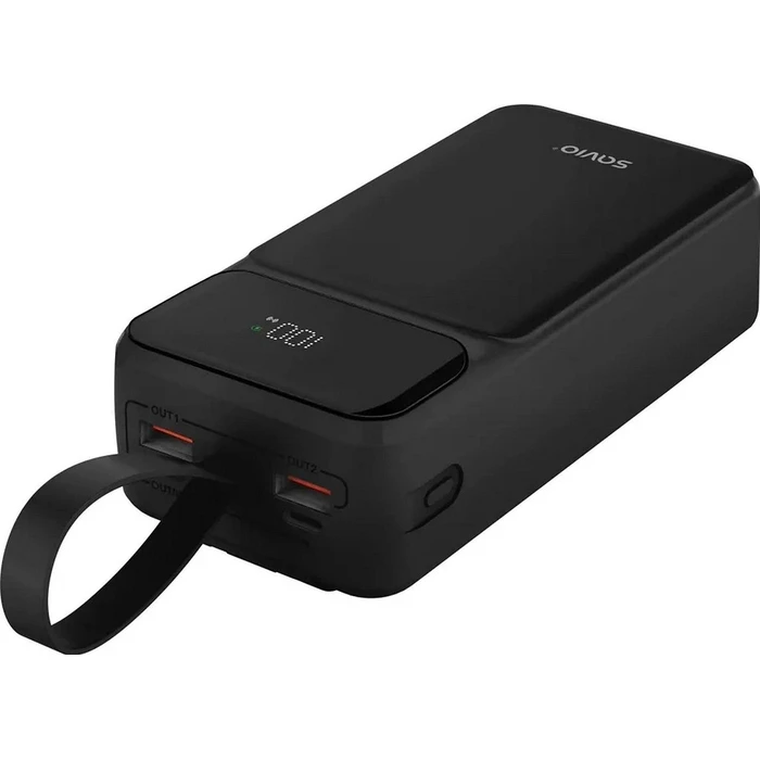 Power Bank Savio BA-10 30000 mAh Black