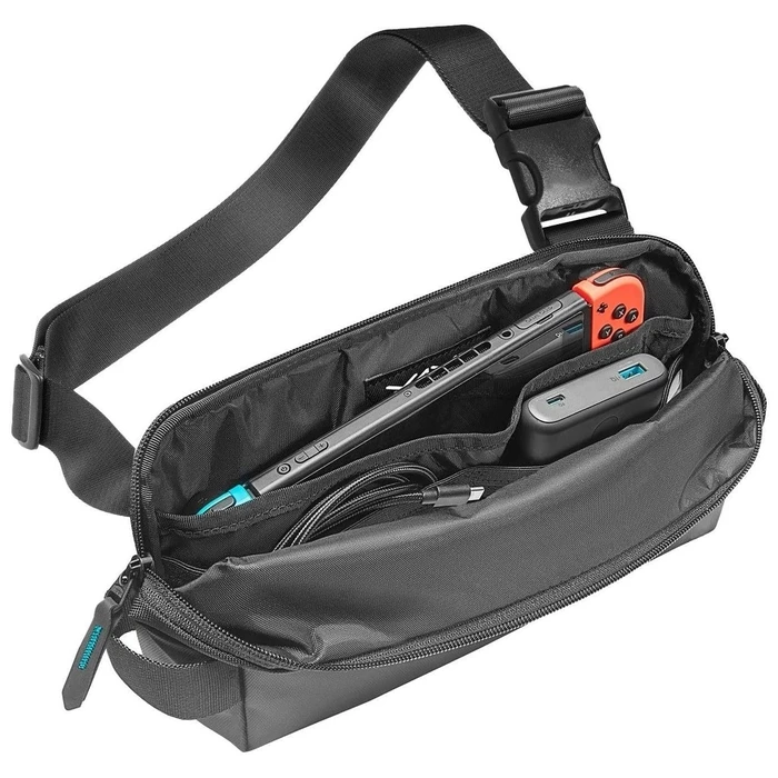 Θήκη Yaxo Kaddo for Nintendo Switch/Nintendo Switch 2 Techno Black