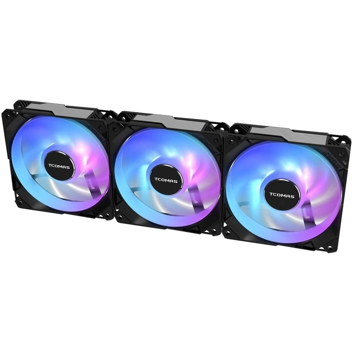 Case Fan Tcomas FA200 BK Triple Pack 3x120mm