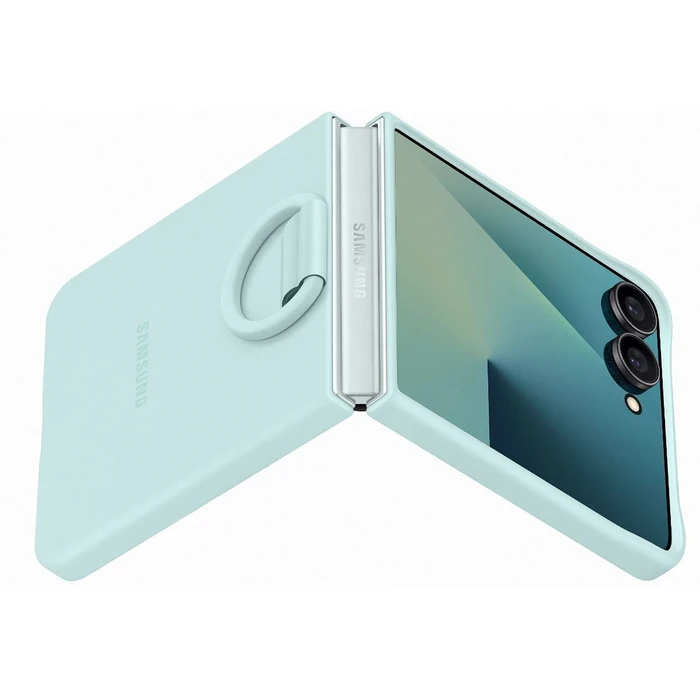 Θήκη Κινητού Samsung Ring Case Flip 7 mint
