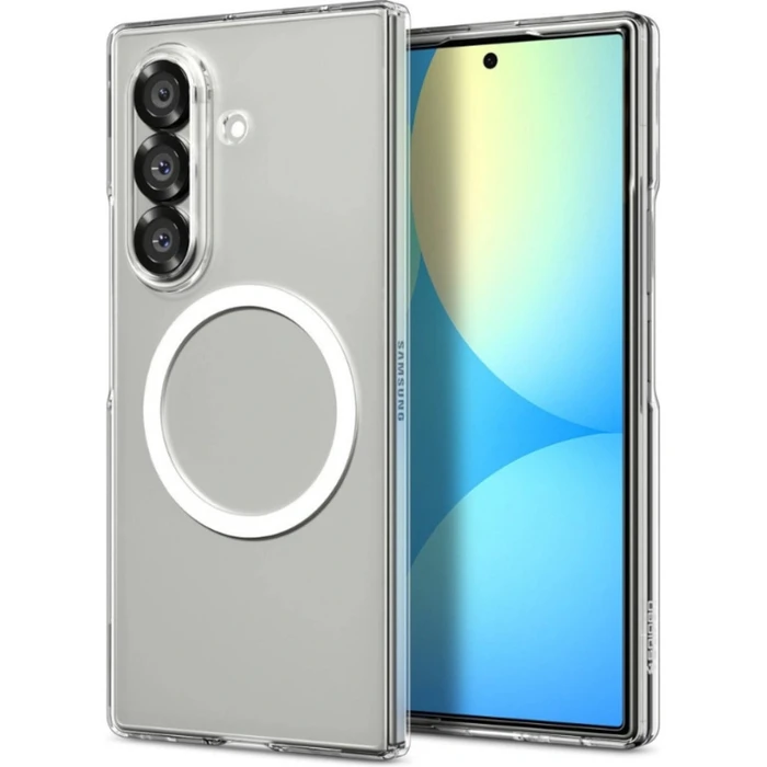 Θήκη Κινητού Spigen Airskin Mag Magsafe Galaxy with Fold 7 crystal clear/White