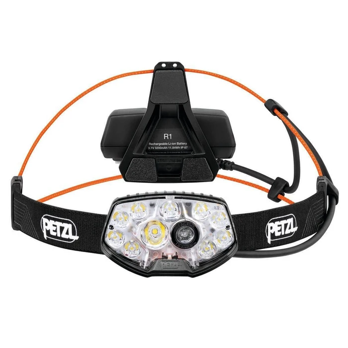 Φακός Κεφαλής Petzl E105AA00 Nao RL Black