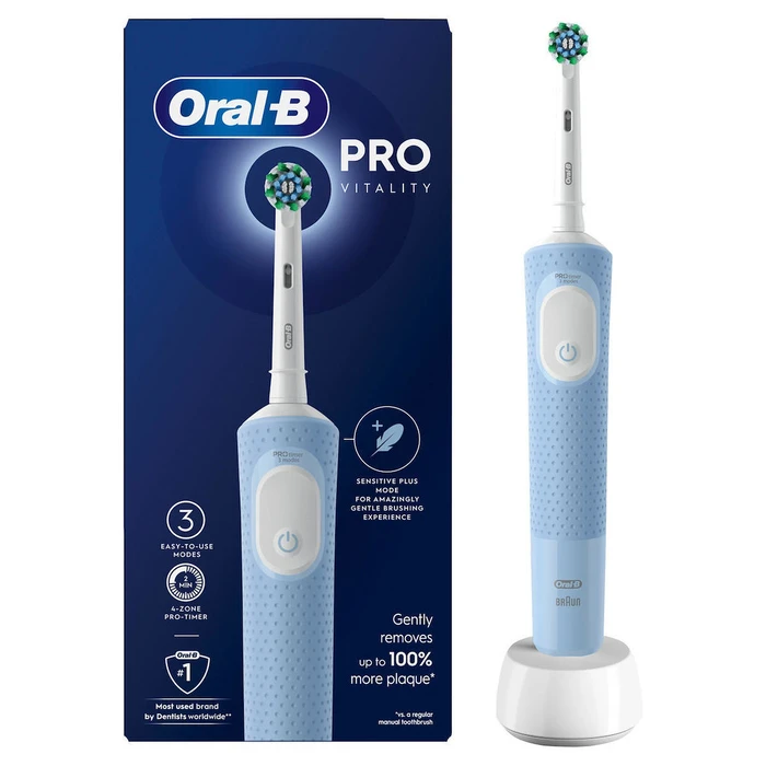 Ηλεκτρική Οδοντόβουρτσα Oral-B Vitality Pro Protect X Clean Vapor Blue