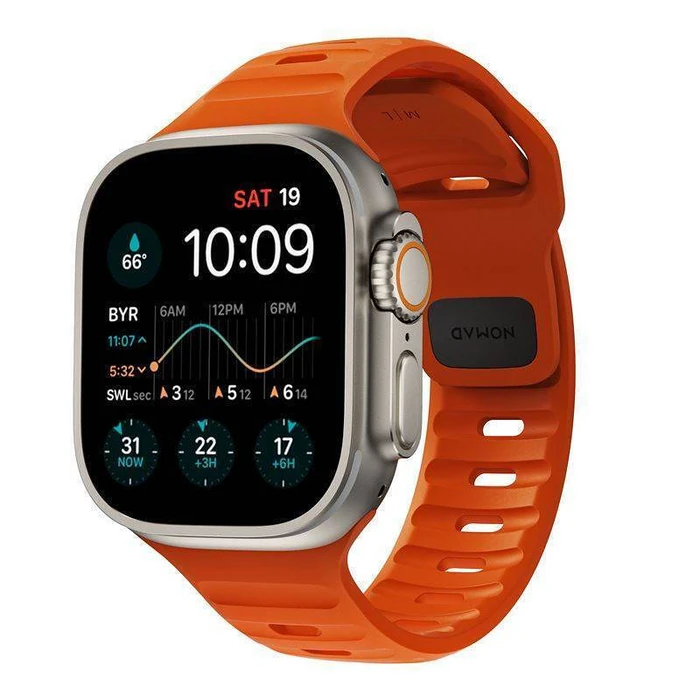 Λουράκι Nomad Sport for Apple Watch 46mm/49mm Orange