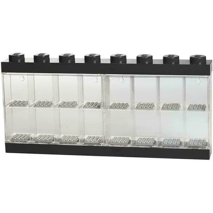Lego Minifigure Display Case na 16 Figurek Black