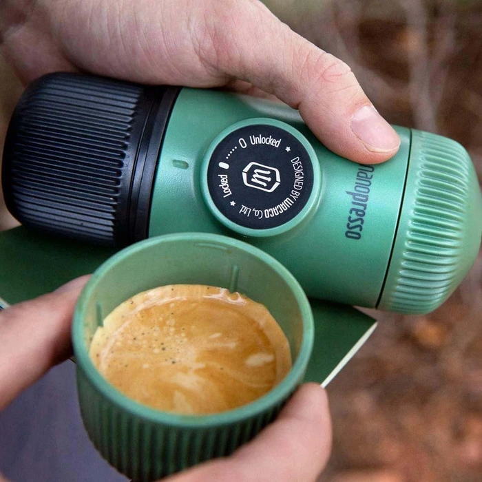 Αξεσουάρ Camping Wacaco Nanopresso + Portable Case moss green