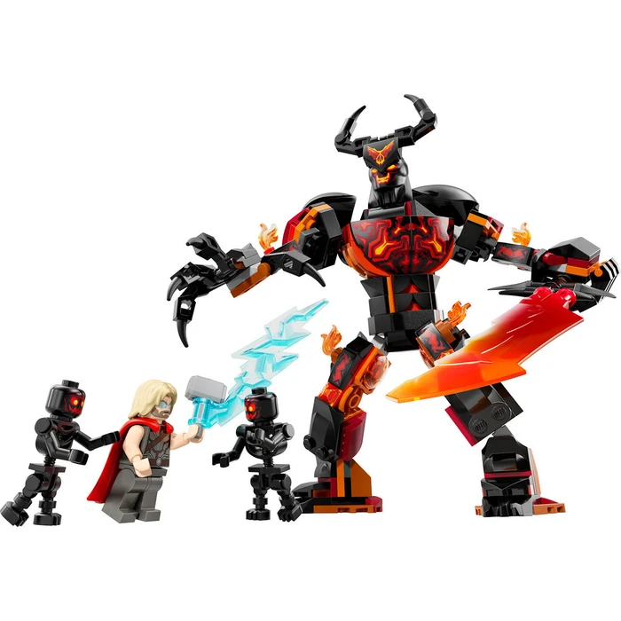 LEGO Marvel 76289 Thor vs. Surtur construction figure