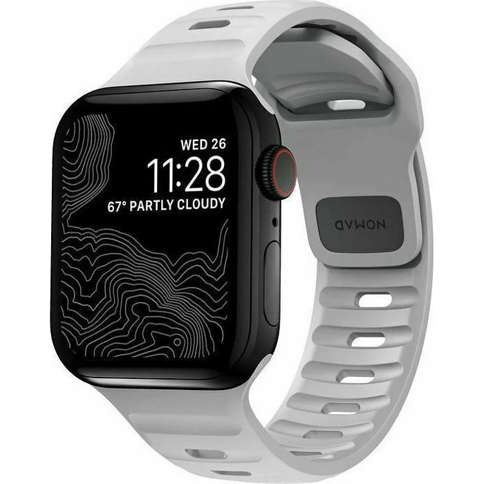 Λουράκι Nomad Sport for Apple Watch 46mm/49mm Lunar Gray