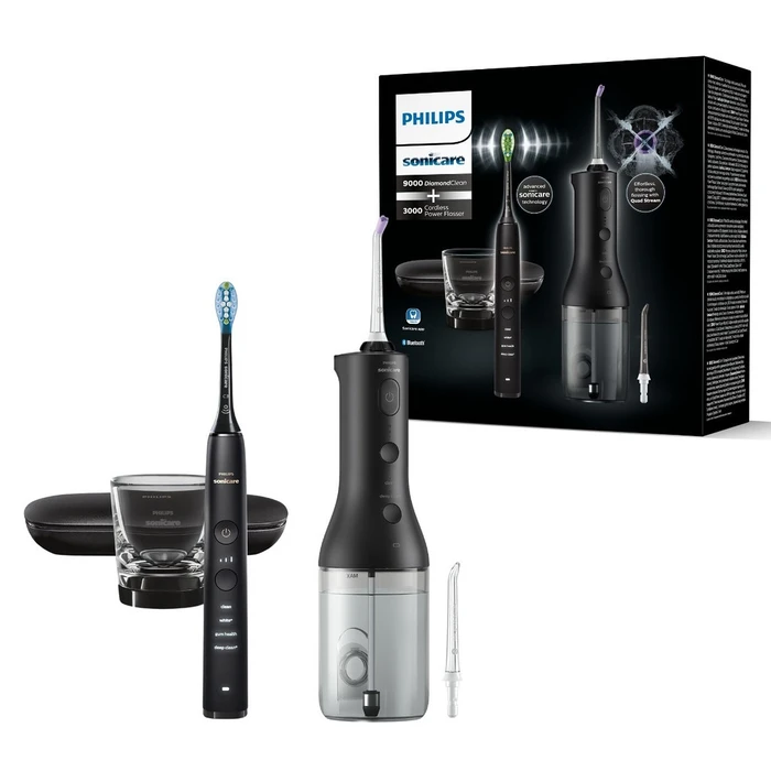 Ηλεκτρική Οδοντόβουρτσα Philips Sonicare DiamondClean 9000 HX3886/43 Black