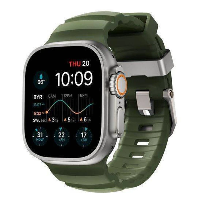 Λουράκι Nomad Rocky Point for Apple Watch 46mm/49mm Green