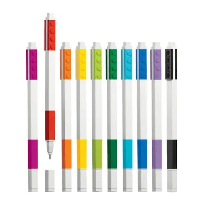 Στυλό Lego Colorful Gel Pens 10τμχ