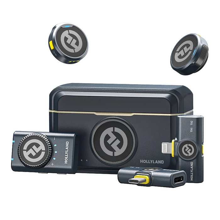 Μικρόφωνο Πέτου Hollyland Lark M2 Combo - Lavalier (Duo,ShineCharcoal)