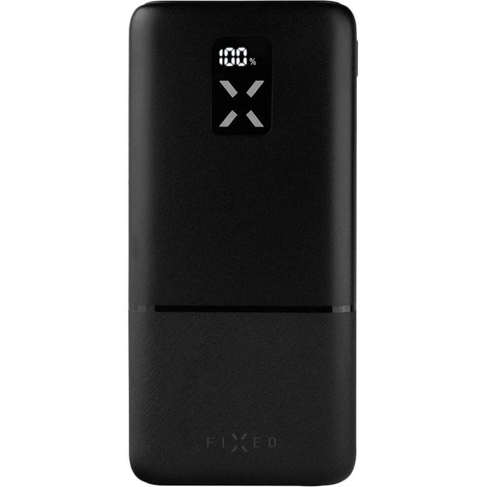 Power Bank Fixed Zen 20 with display LCD and exit PD 20W 20000 mAh Black