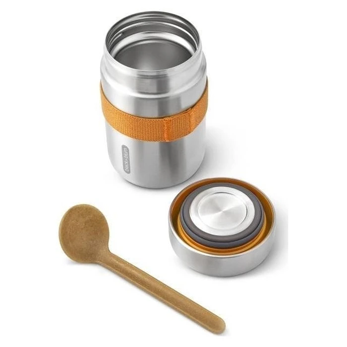 Βρεφικό Θερμός Φαγητού Black+Blum Stalowy 400 ml Orange